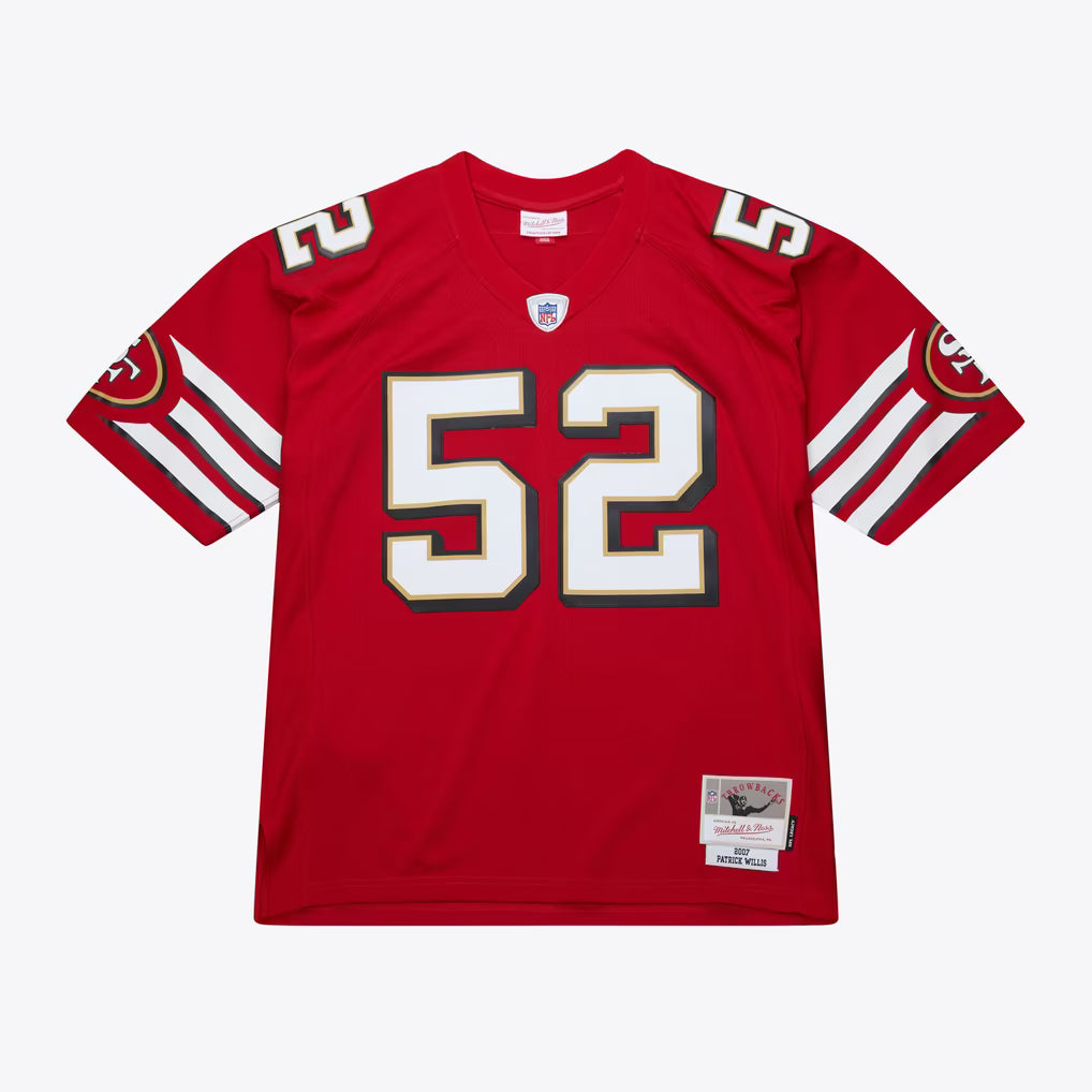 NFL DARK JERSEY SAN FRANCISCO 49ERS 2007 PATRICK WILLIS-thumbmail-1