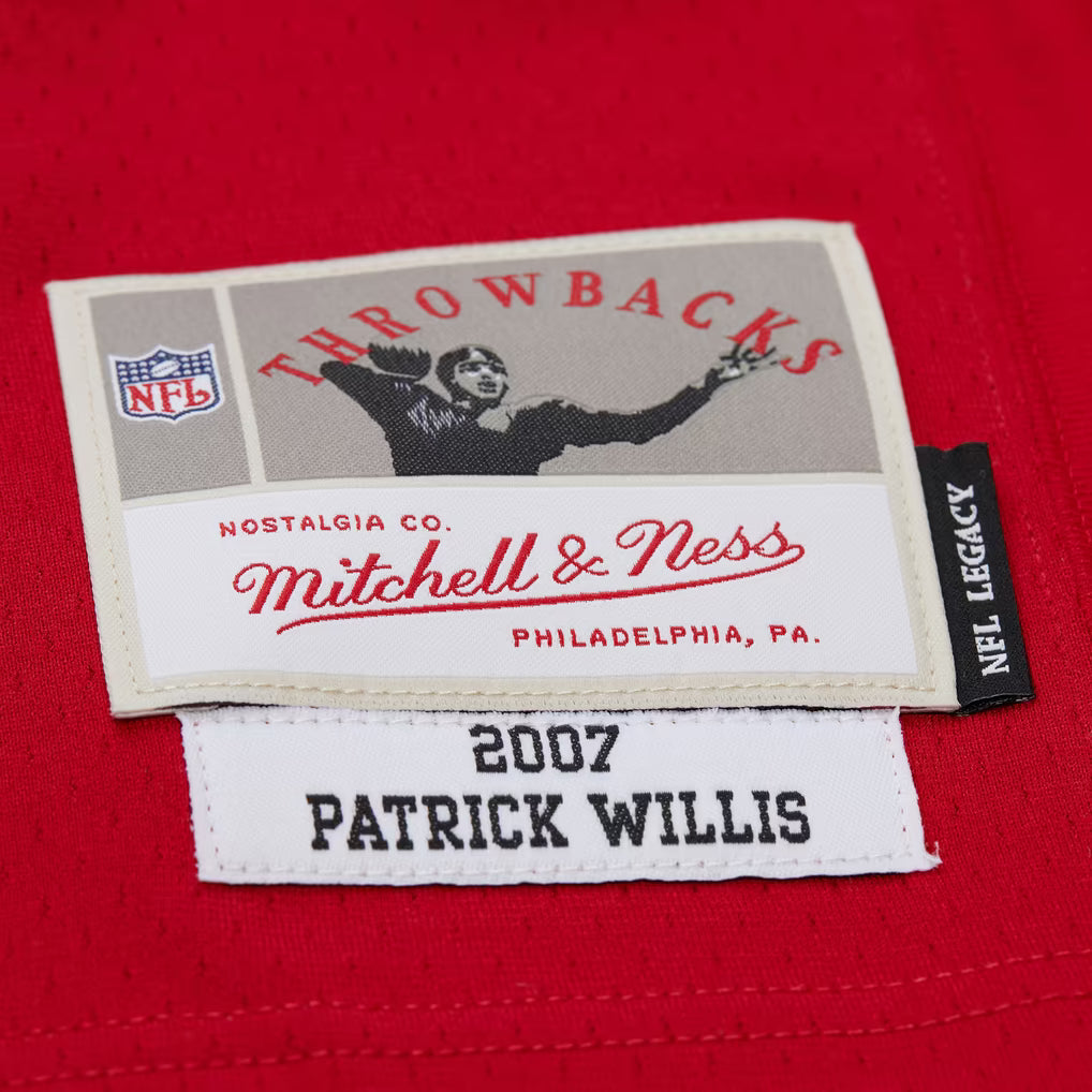 NFL DARK JERSEY SAN FRANCISCO 49ERS 2007 PATRICK WILLIS-thumbmail-4