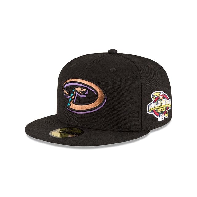 Front Left View of the Arizona Diamondbacks World Series 59FIFTY Fitted Cap