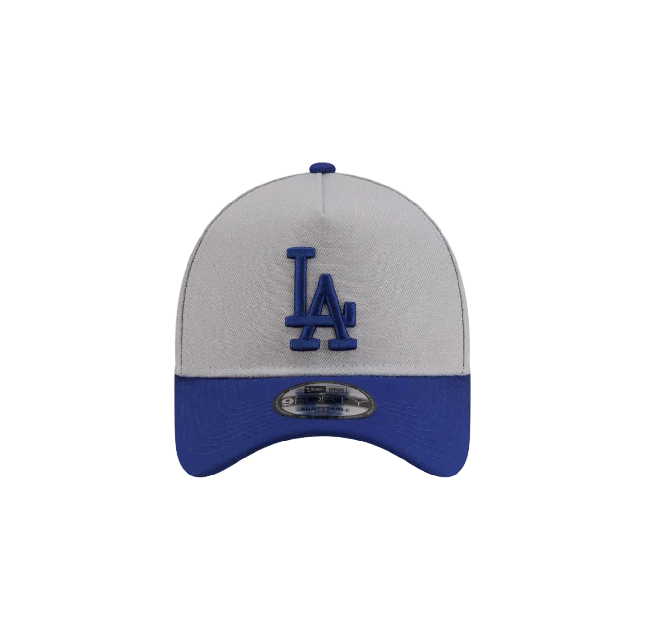 Front View of the New Era Dodgers 2025 World Series Champions Flag 9FORTY A-Frame Snapback