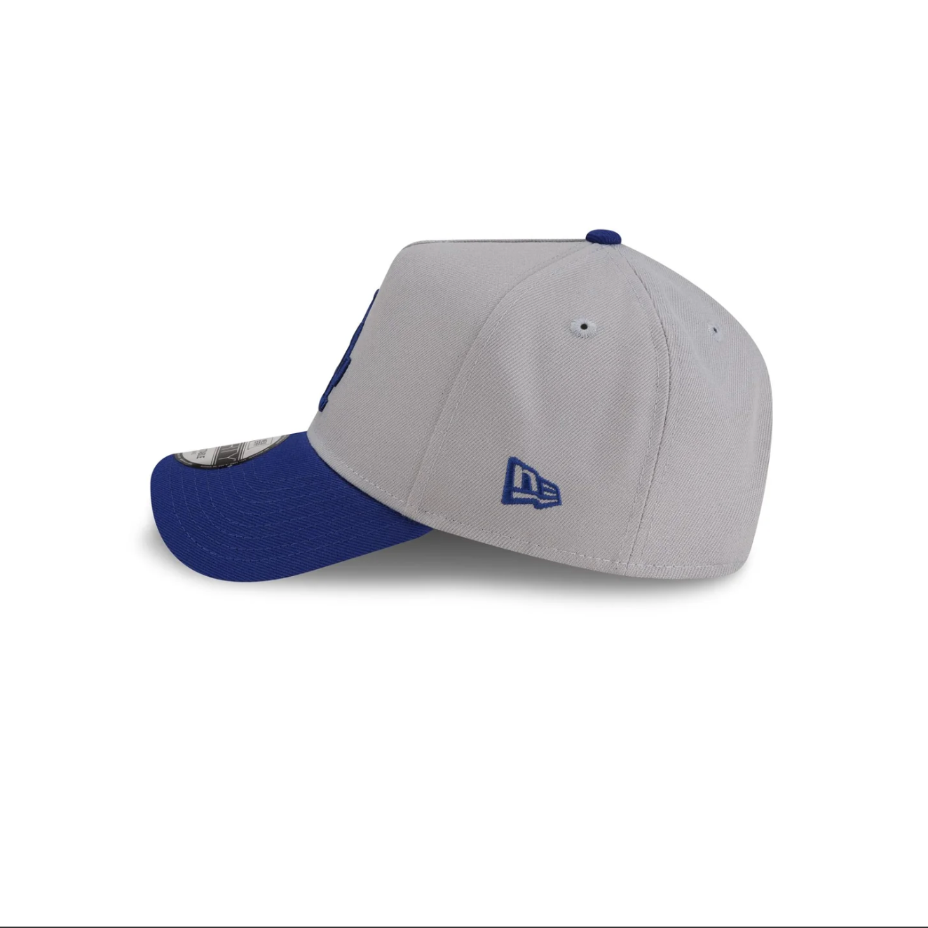 Left Side View of the New Era Dodgers 2025 World Series Champions Flag 9FORTY A-Frame Snapback