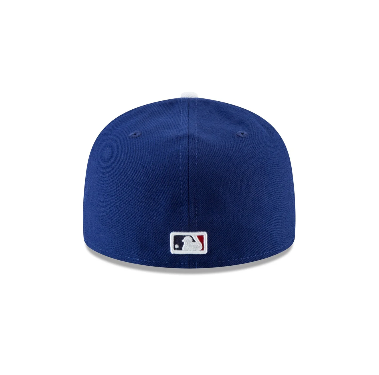 Back View of the New Era Dodgers Back-to-Back World Series Champions 59FIFTY Fitted