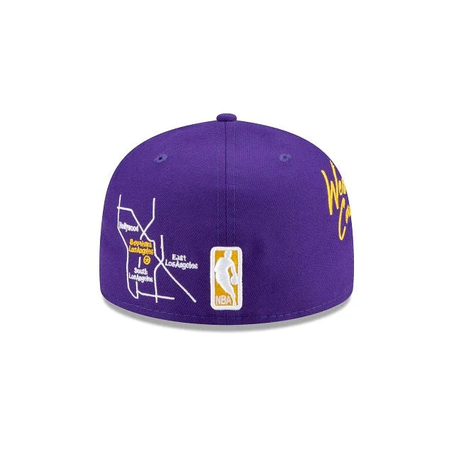 New Era Los Angeles Lakers City Transit 59FIFTY Fitted Hat-thumbmail-3
