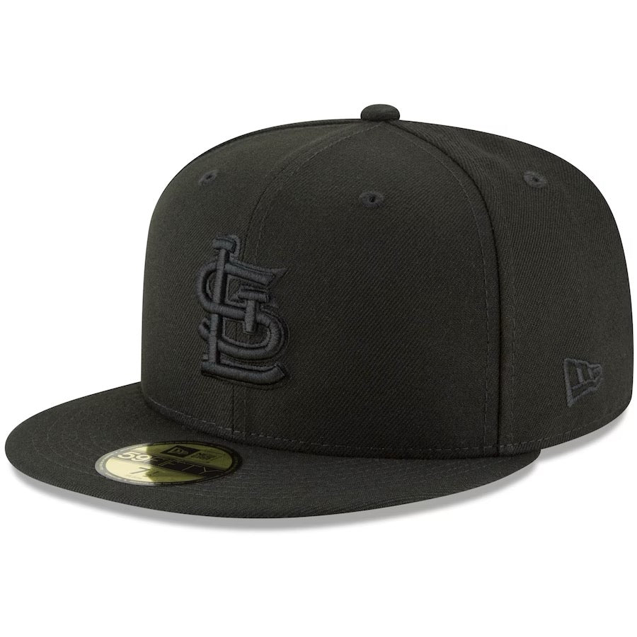 Front Left View of the MLB BASIC 5950 ST Louis Cardinals Black