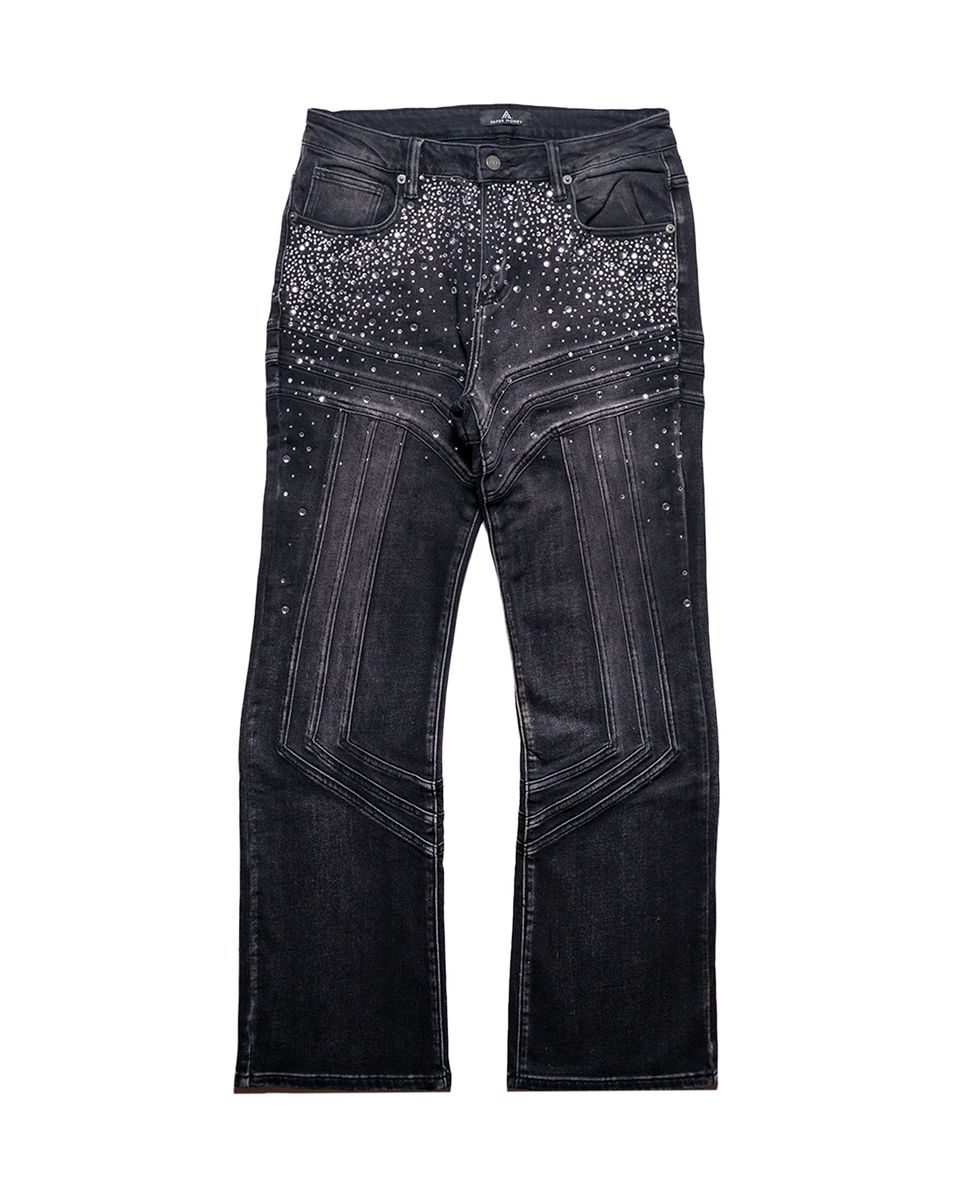 Front View of the Paper Money RAVER in Black