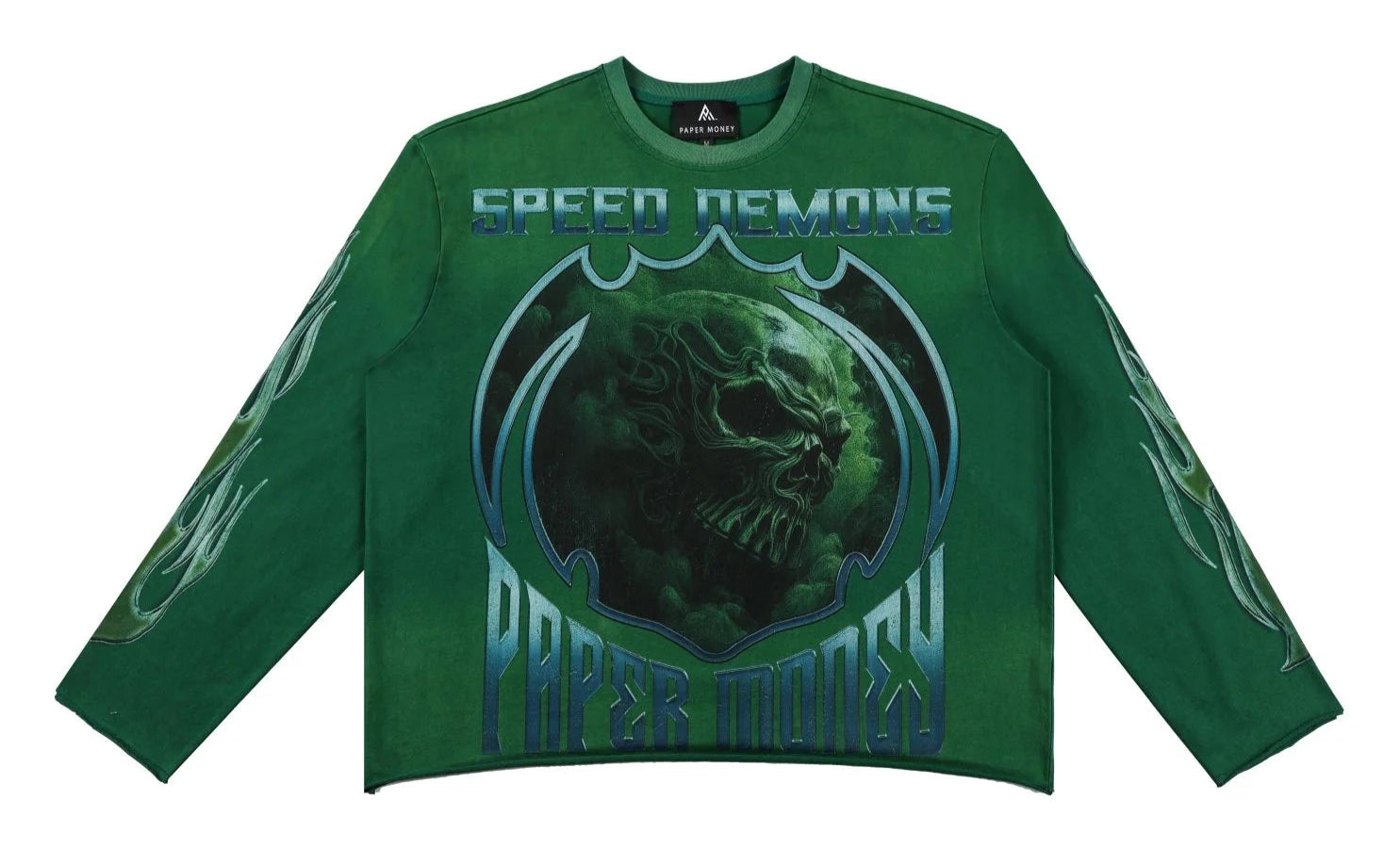 Front View of the Paper Money Speed Demon Tee