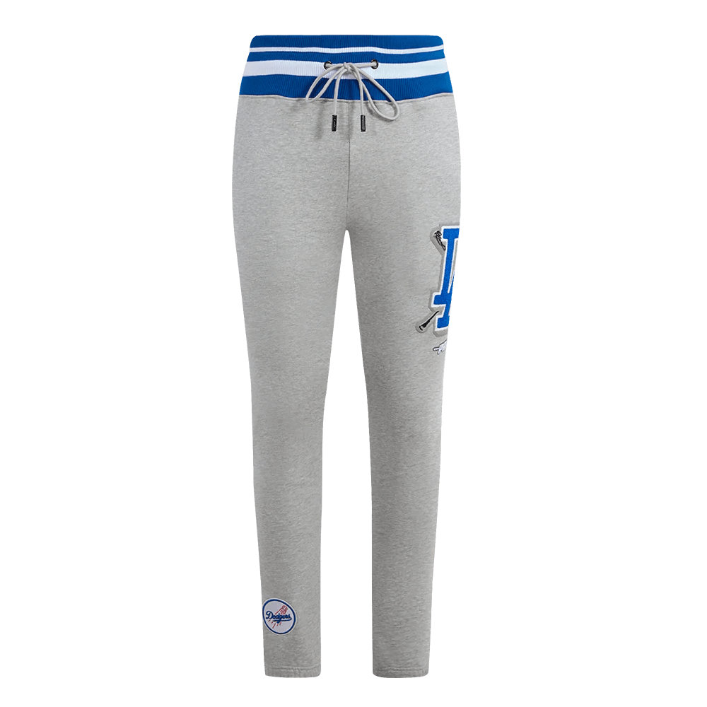 Pro Standard Heather Grey / S Los Angeles Dodgers Mash Up Logo Sweatpant