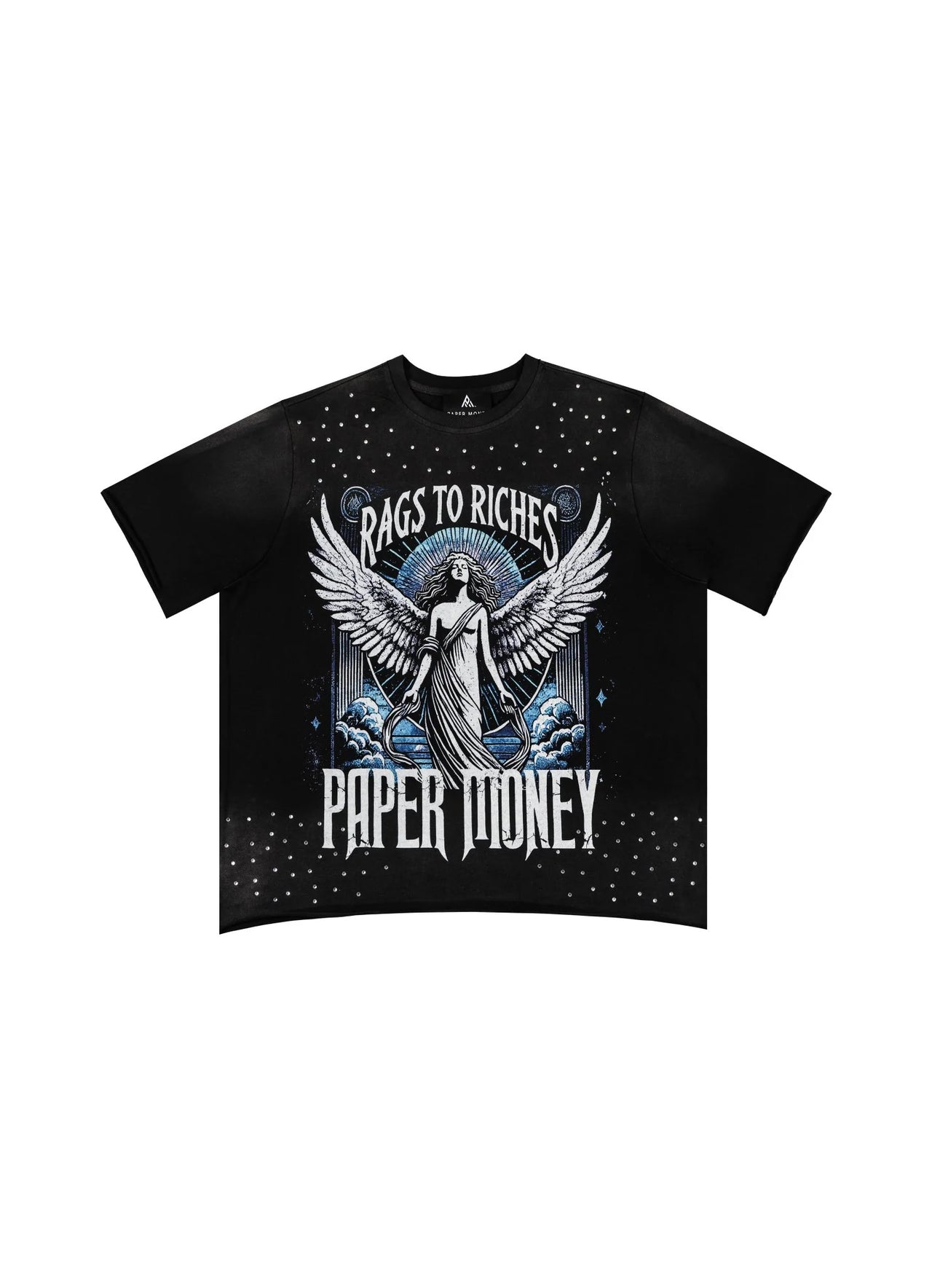 Fallen Angels tee with Rhinestones