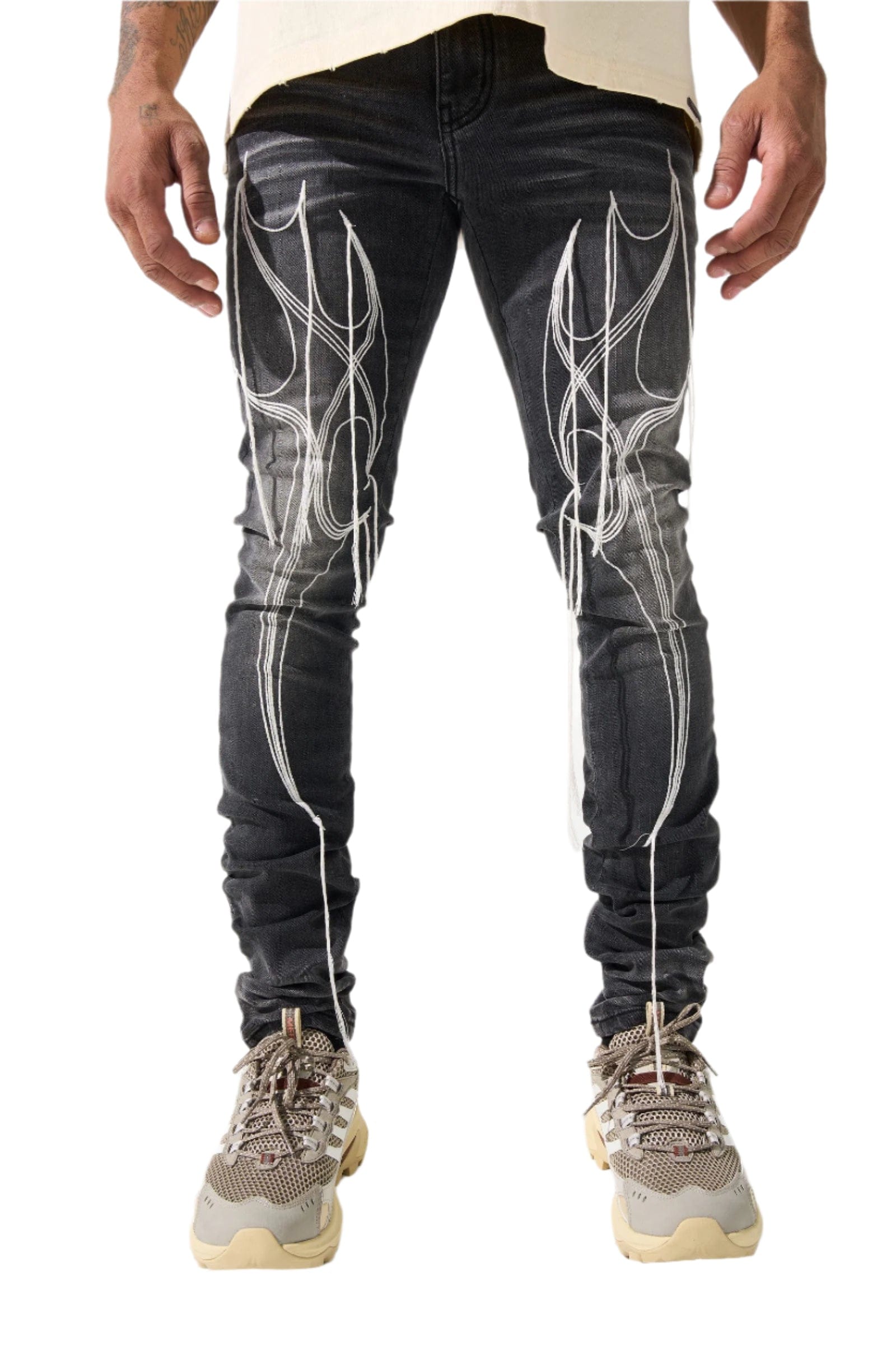 SERENEDE 30 / fitted ''Roots'' Jeans