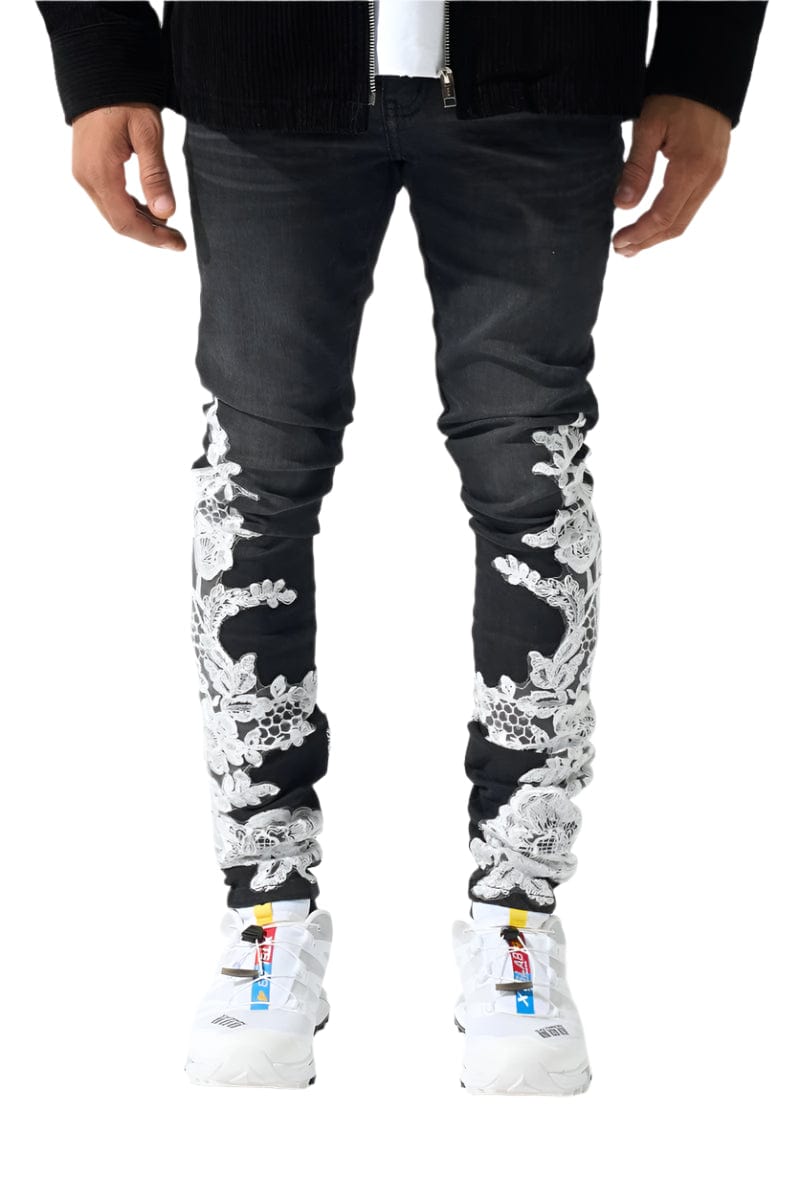 SERENEDE 30 / floral ''& Wisdom" Jeans