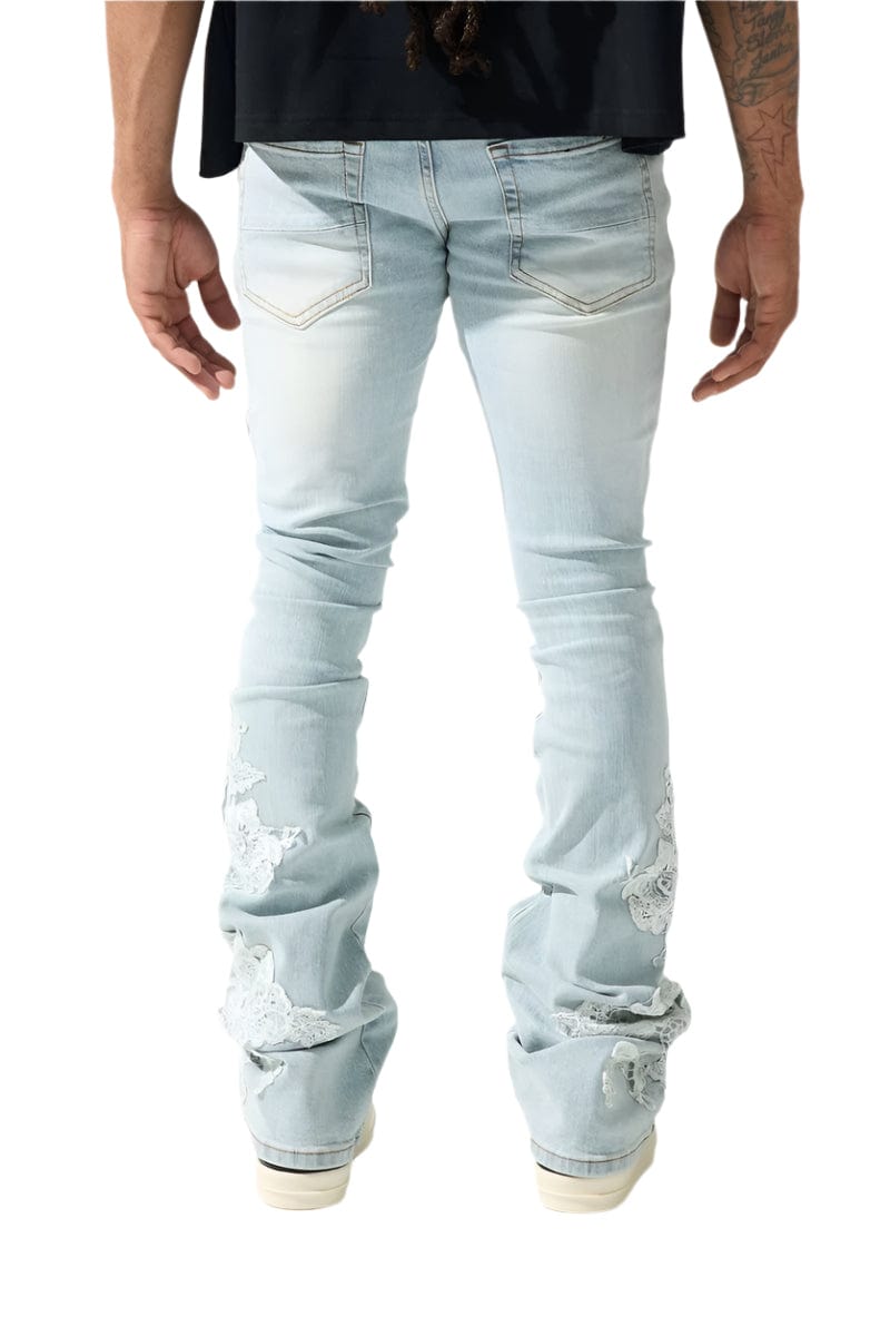 SERENEDE ''Garden'' Stacked Jeans