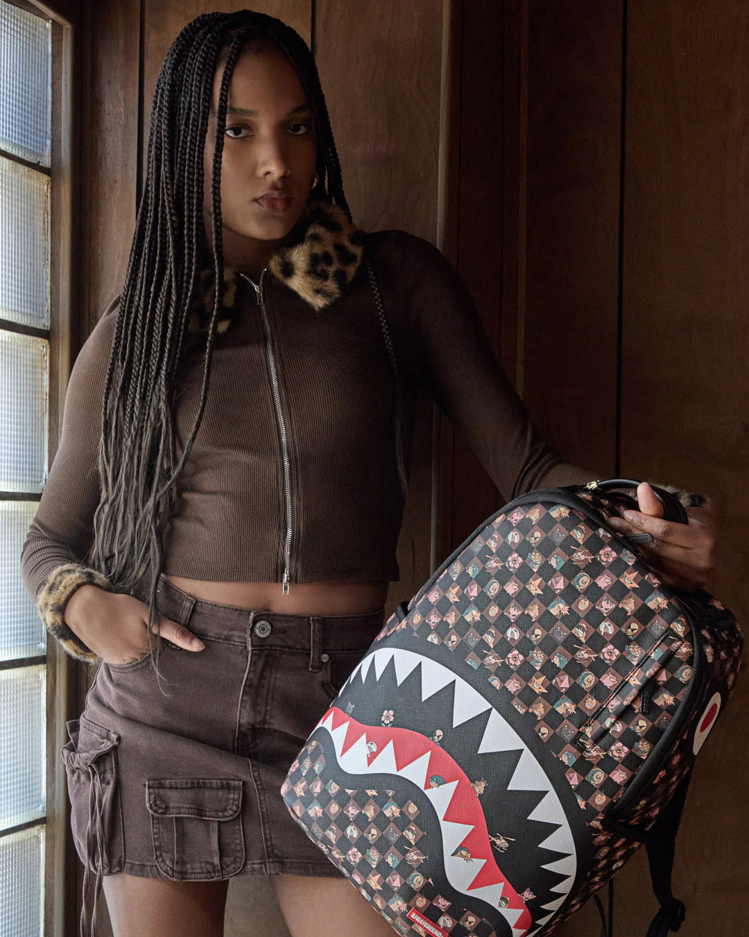 Sprayground Peeking Characters Remix Backpack-thumbmail-10