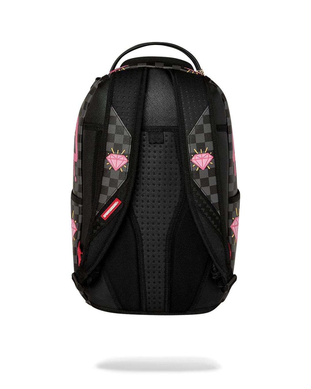 Back View of the Sprayground Pink Panther Backpack