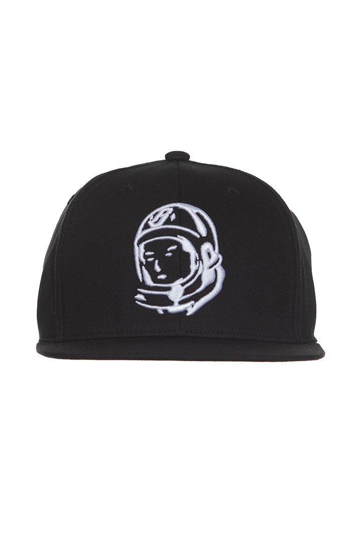 Front View of the Billionaire Boys Club BB Helmet Fitted Hat in Black