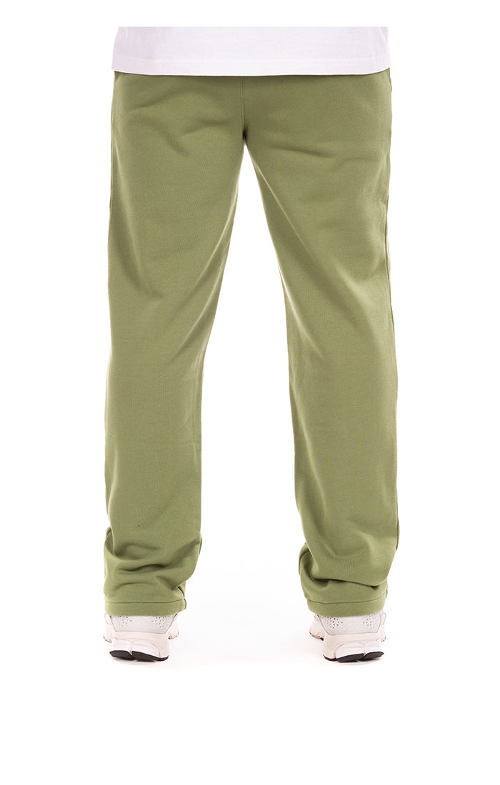 Back View of the Billionaire Boys Club bb helmet sweats in Vineyard Green 