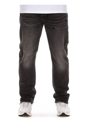 Front View of the Billionaire Boys Club BB Eclipse Jeans (Heart Fit) in black mortar