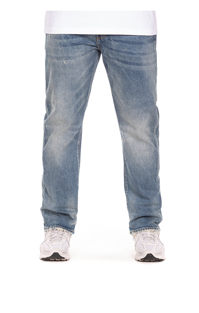Front View of the Billionaire Boys Club BB Trek Jeans (Slim Fit) in Racer