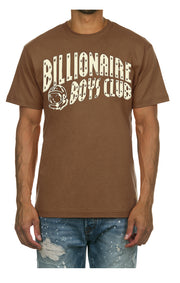 Front View of the Billionaire Boys Club BB Curve SS Tee in Monk's Robe