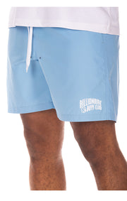 Close up view of Billionaire Boys Club Logo on BB Curve Shorts - Men's Shorts