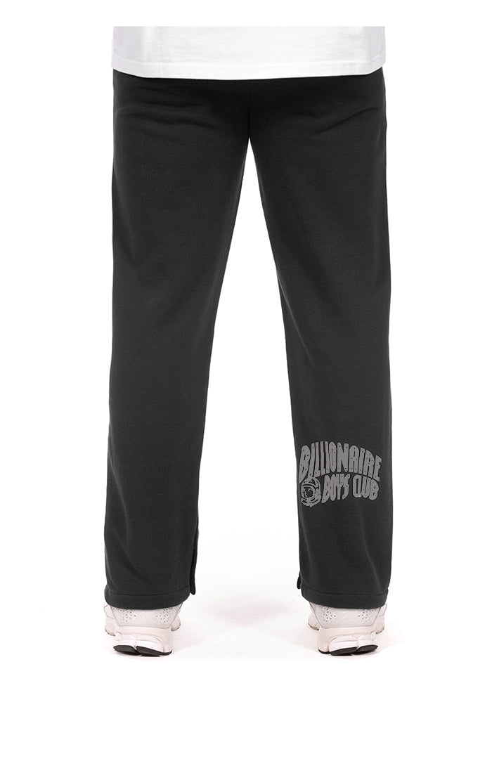 Back view of BBC Curve Sweatpants in Black - Men's Sweatpants 