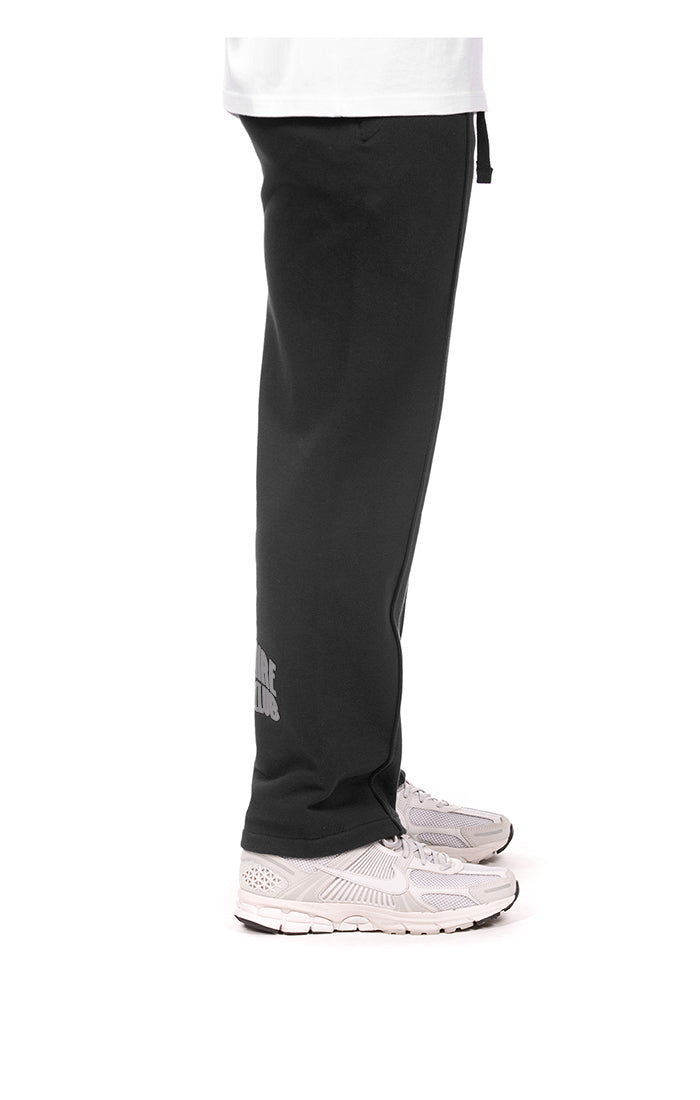 Right side view of BBC Curve Sweatpants in Black - Men's Sweatpants 