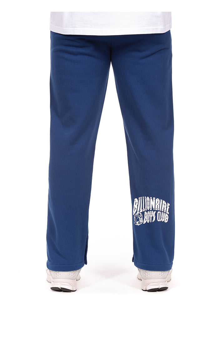 Back view of BBC Curve Sweatpants in Blue - Men's Sweatpants 