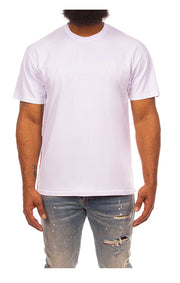 BBC Helmet Shortsleeve Tee in White - Men's Streetwear Tees