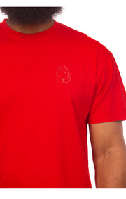 Close up of BBC Helmet SS Tee - Men's Streetwear Tees
