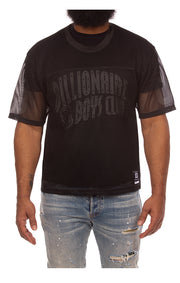 Billionaire Boys Club Varsity SS Tee in Black - Men's Varsity Tee