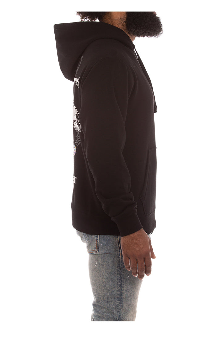 Right side view of BB WHM Hoodie - Men's Hoodies