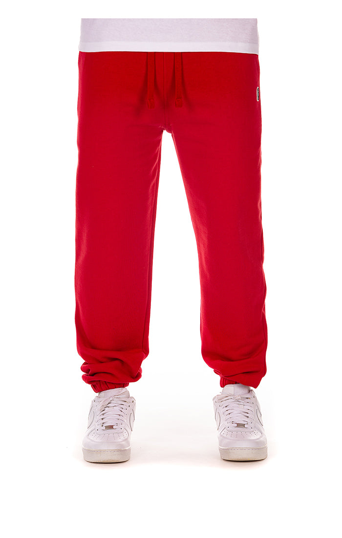 Front View of the Billionaire Boys Club BB Helmet Sweats in chili pepper