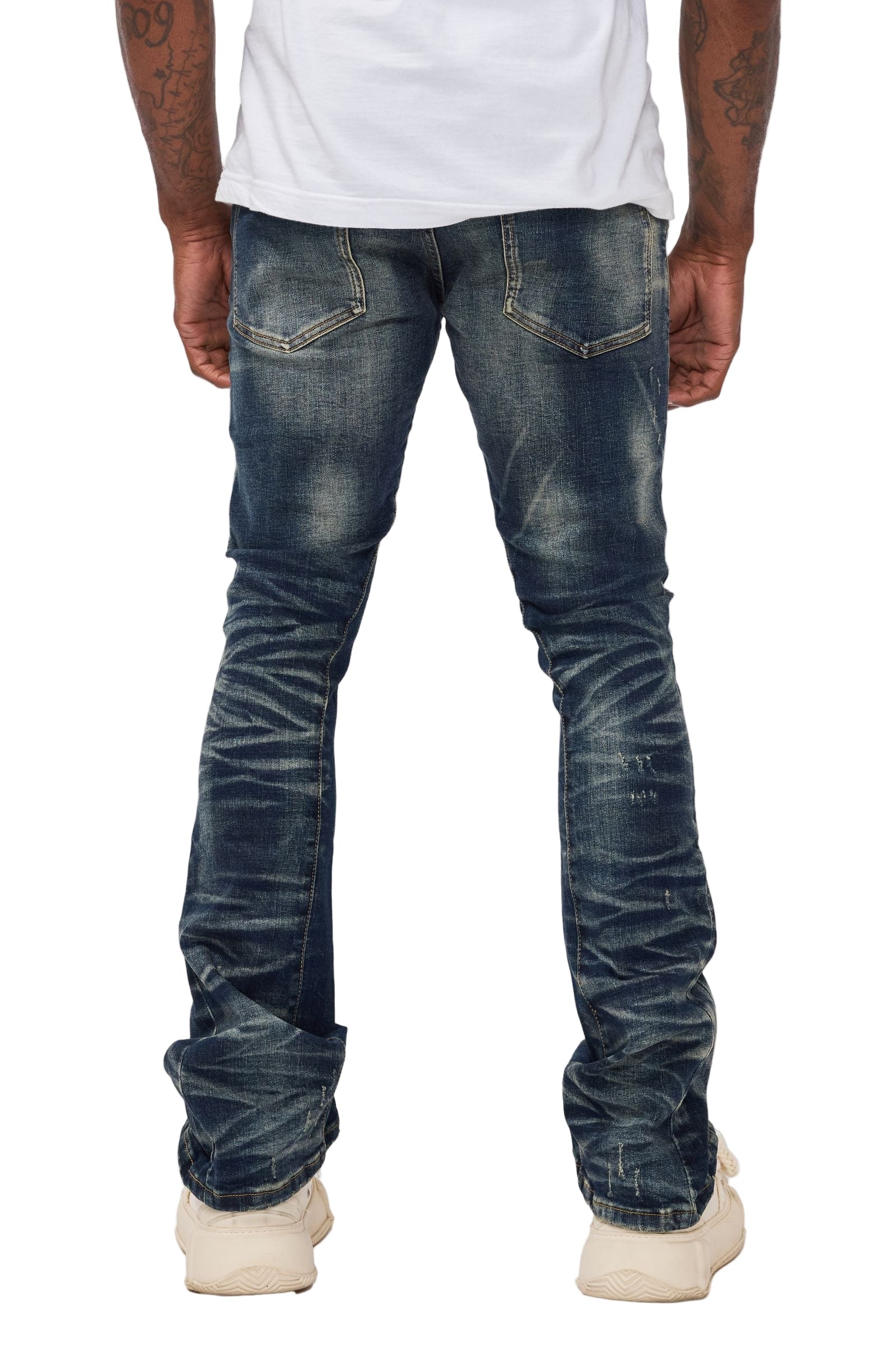 Back View of the ABSORB Jeans by Valabasas