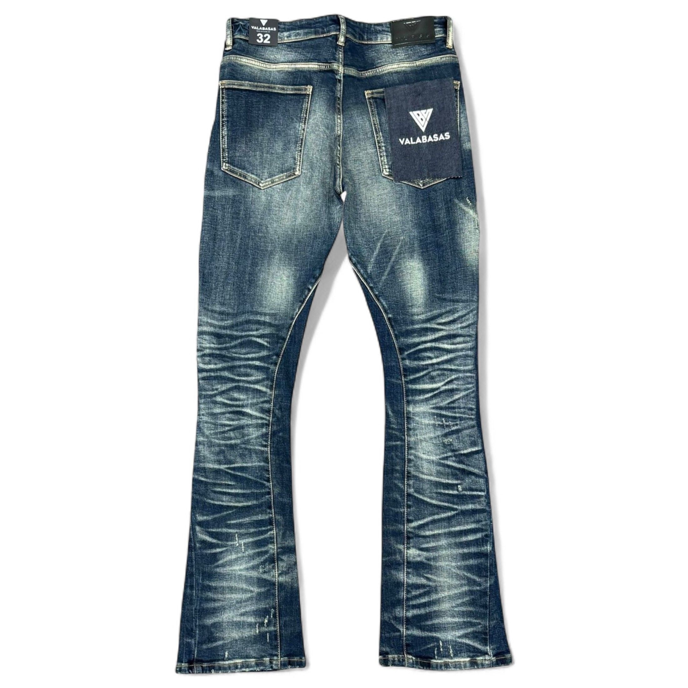 Laid Out Back View of the ABSORB Jeans by Valabasas