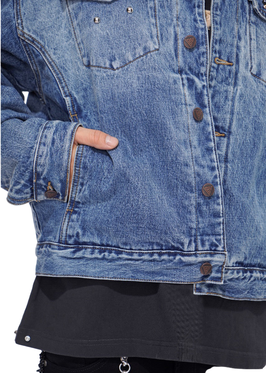 Close Up Pocket View of the APPEARANCE Jacket by Valabasas