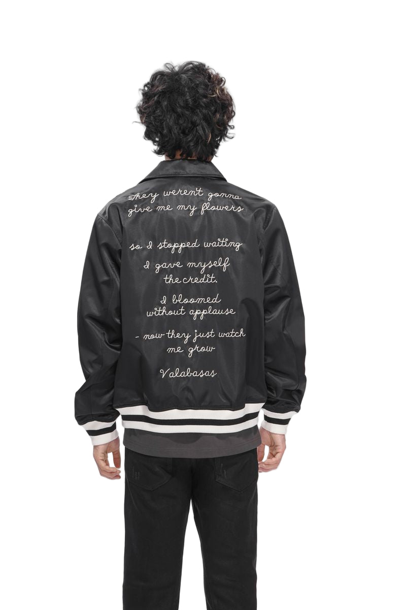 Back View of the APPLAUSE Jacket by Valabasas