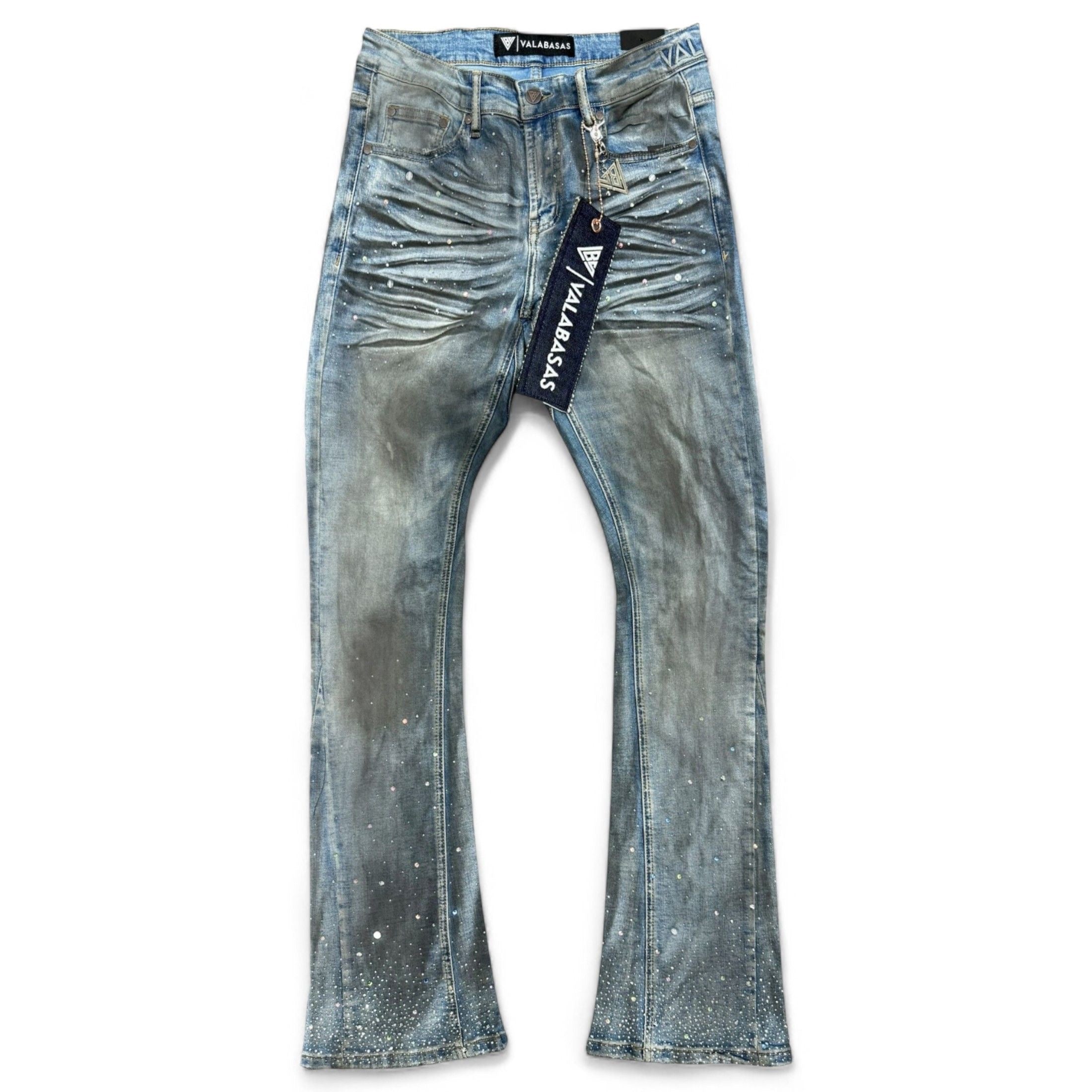 Front Laid Out View of the Valabasas ASTONISH Jeans