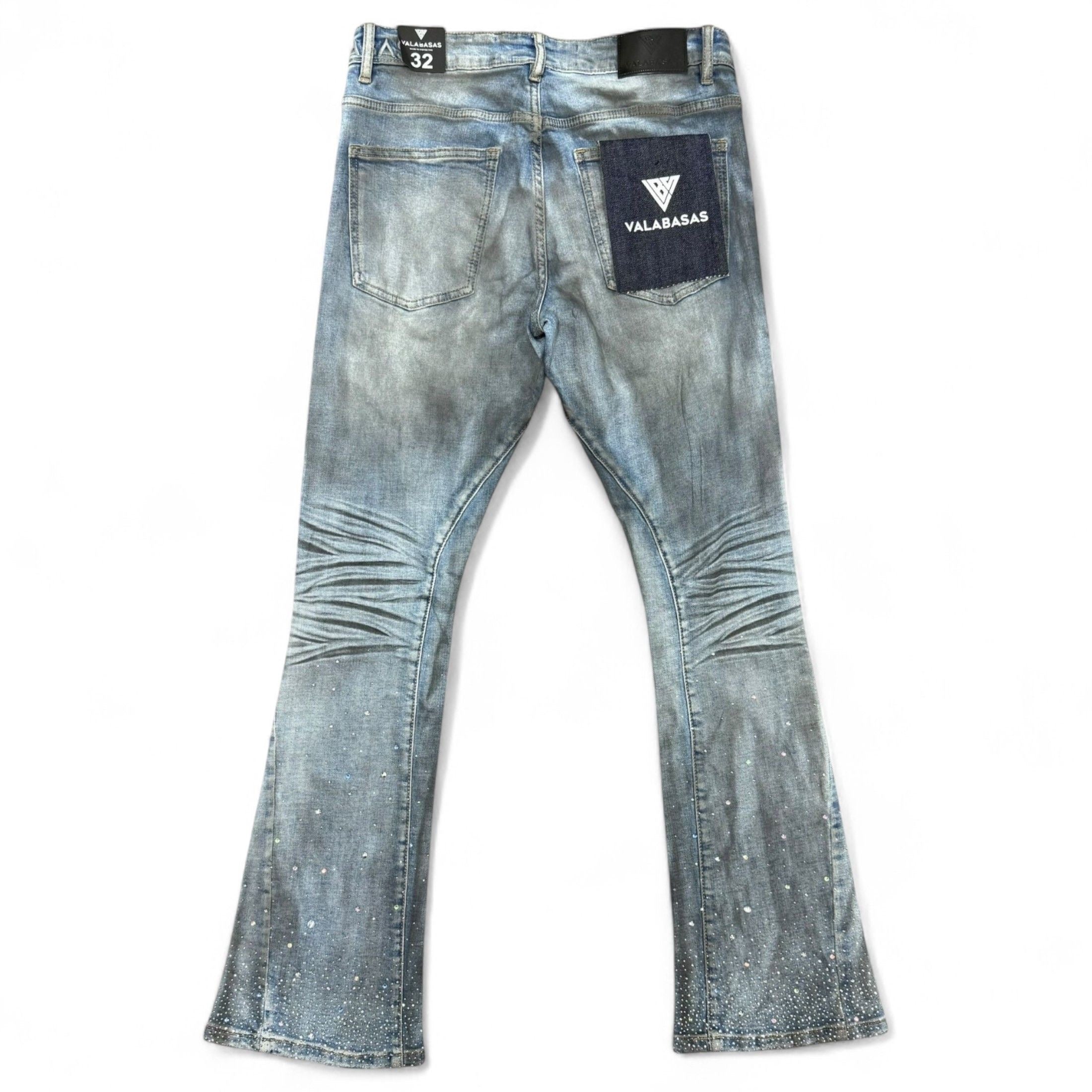 Back Laid Out View of the Valabasas ASTONISH Jeans