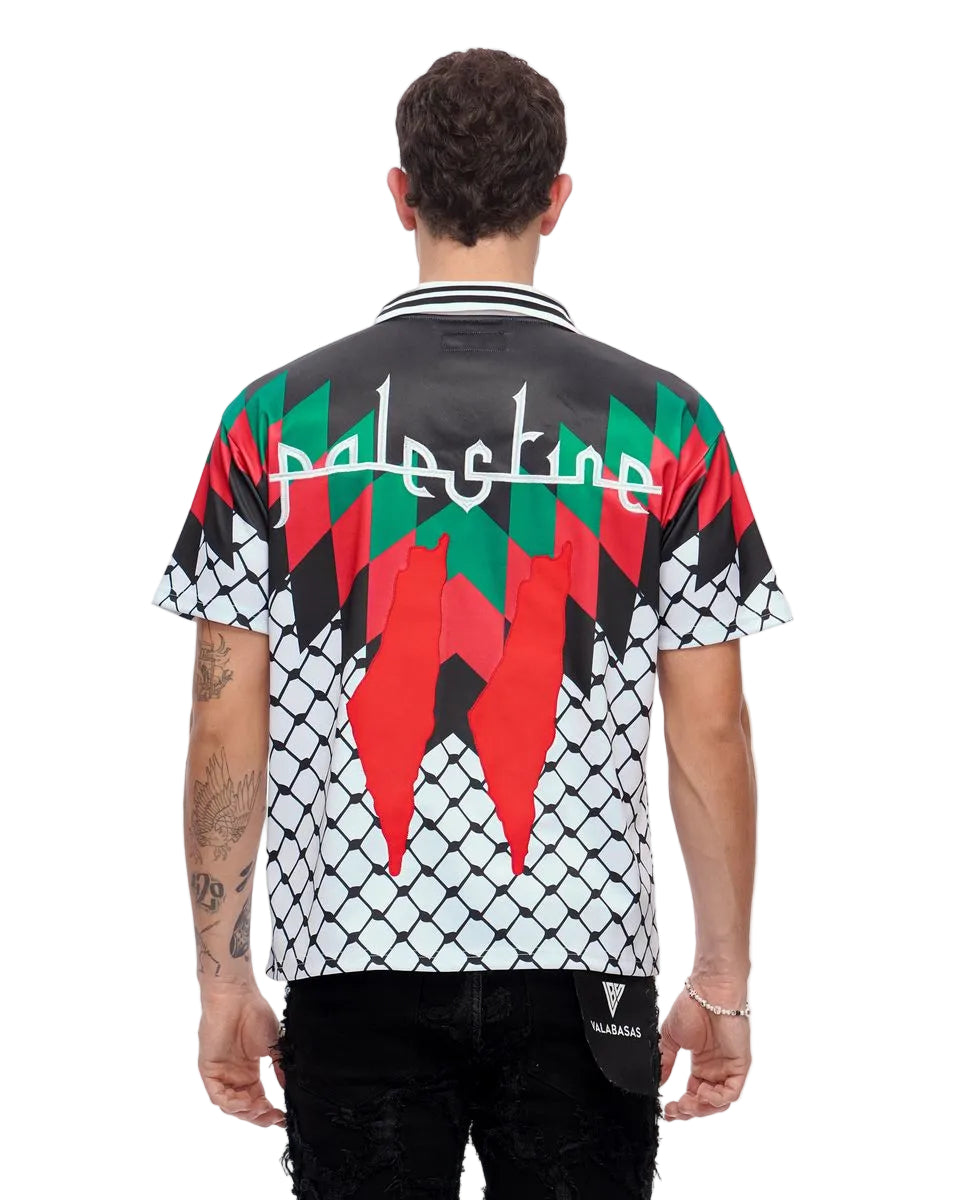 Back View of the Valabasas "FREEDOM NET" JERSEY 