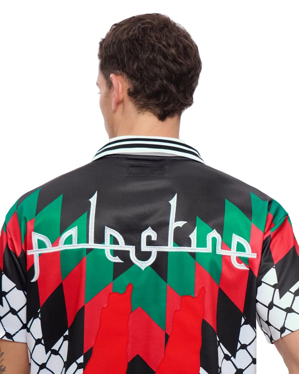 Back Close Up View of the Valabasas "FREEDOM NET" JERSEY 
