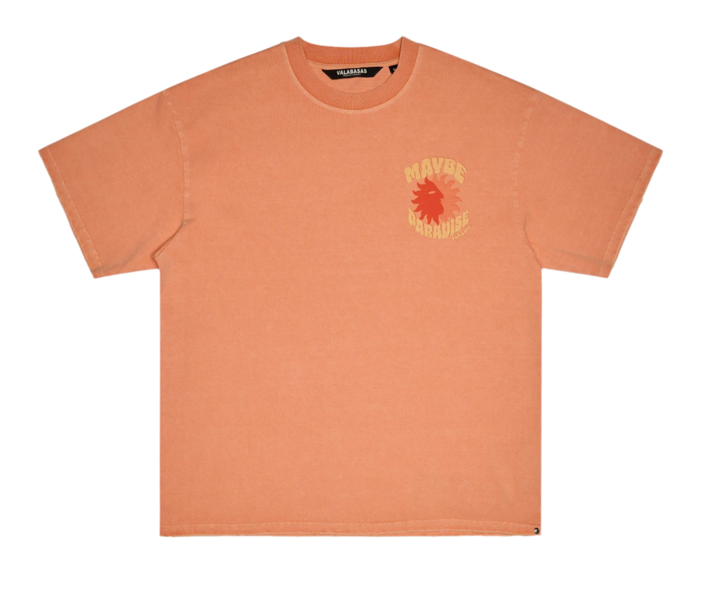 Front View of the Valabasas "LIFES A BEACH" TEE