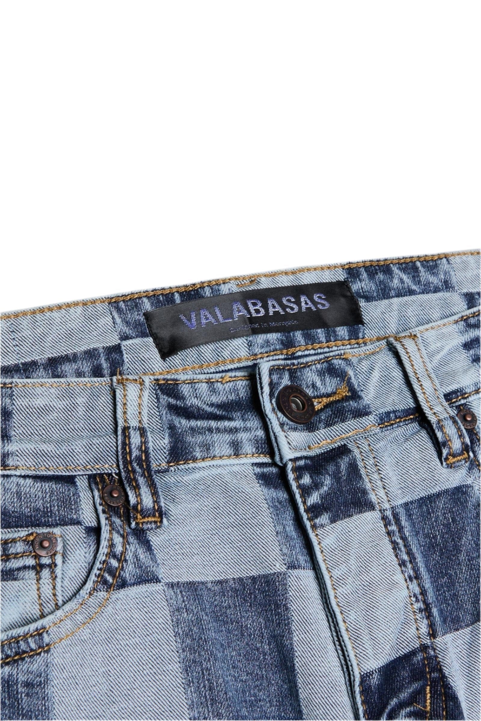 Valabasas "CHESS"  BAGGY DENIM JEAN