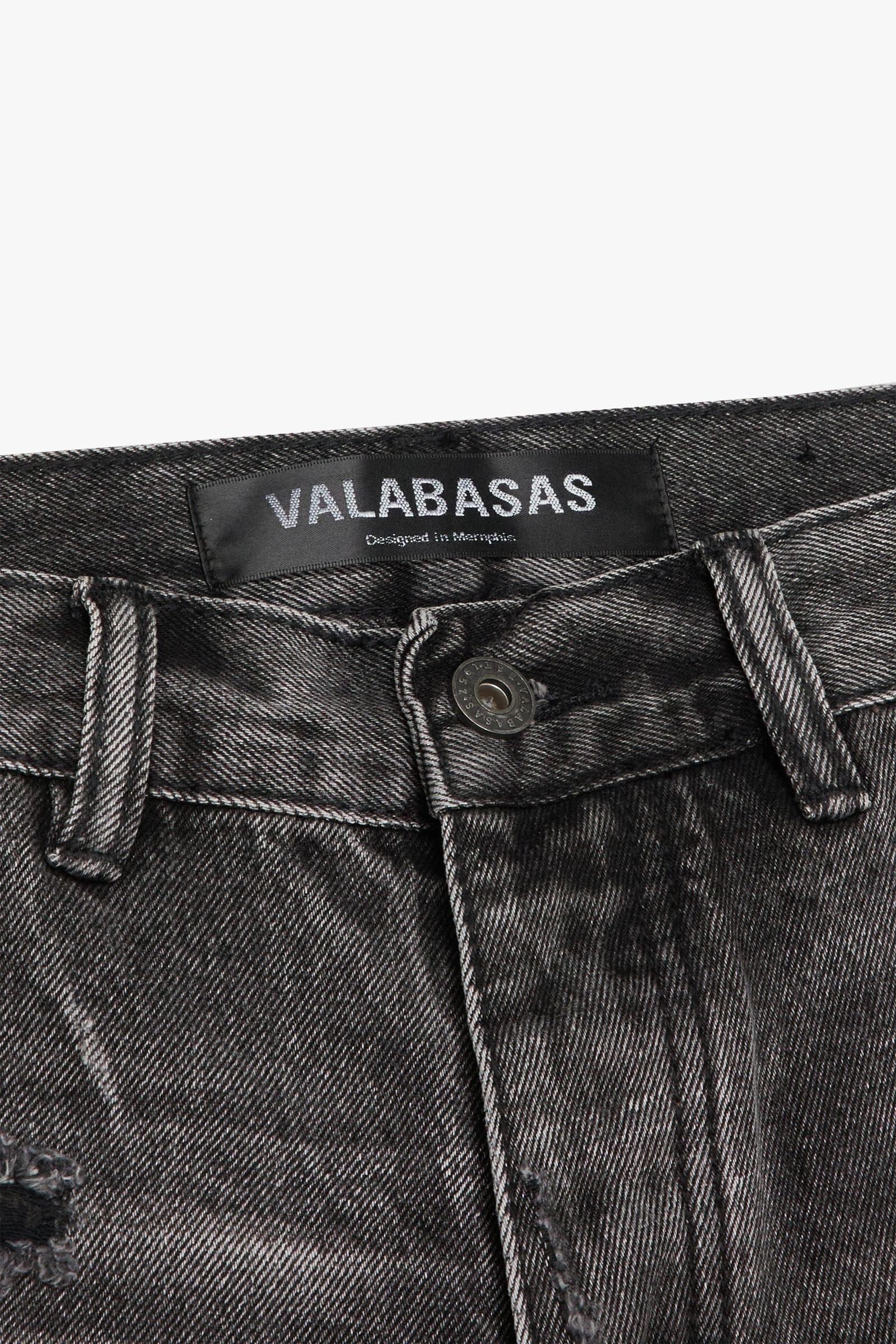 Valabasas "HERSIR" GREY WASH BAGGY DENIM JEAN