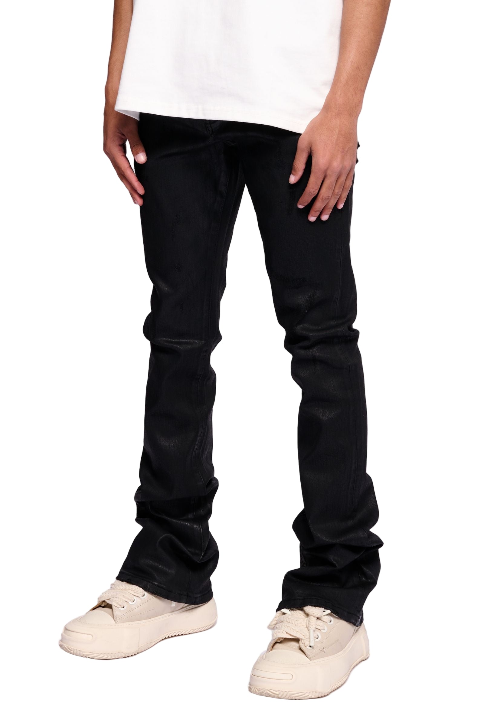 Front Right View of the NITROUS Jeans by Valabasas