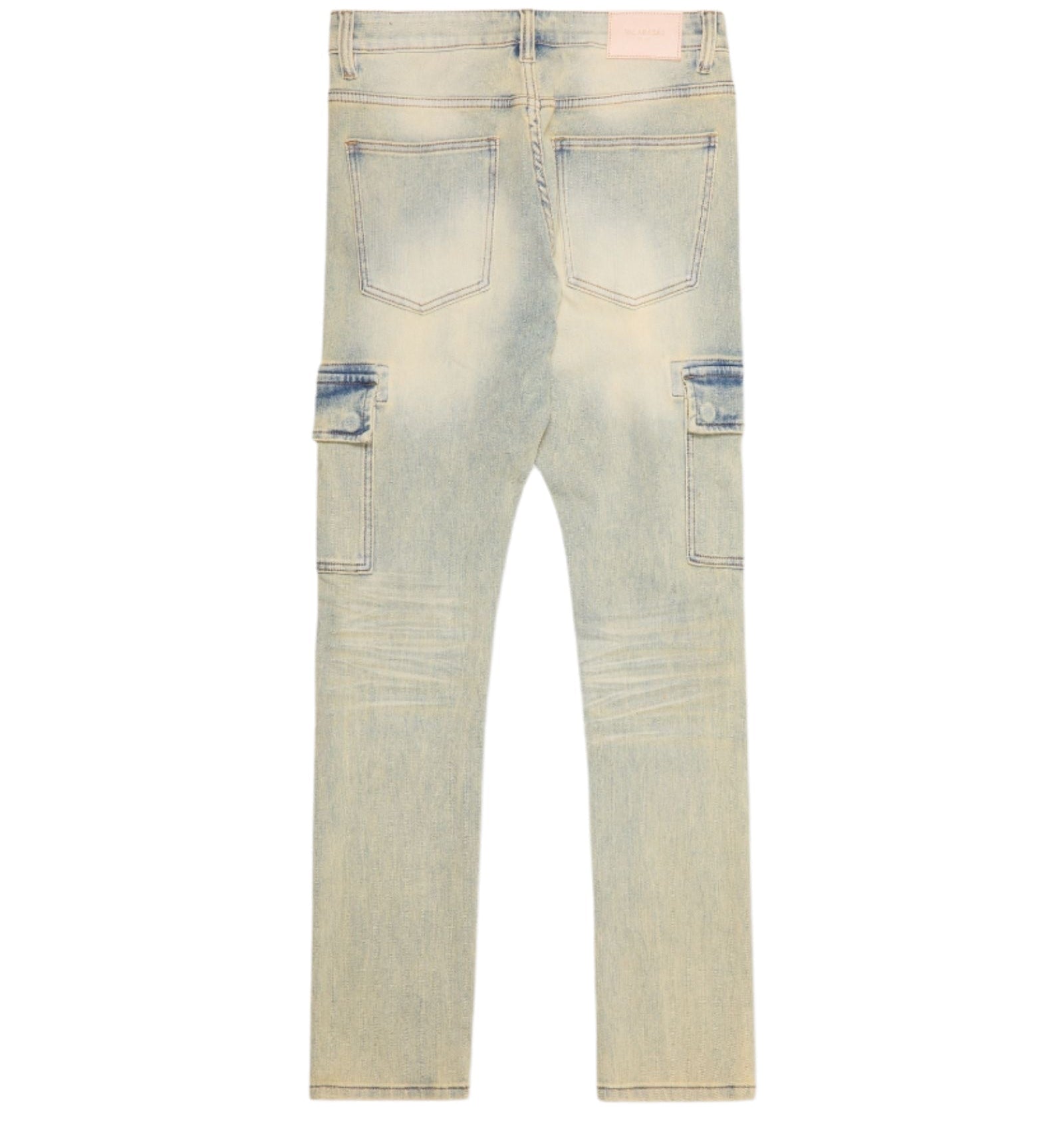 Back View of the Valabasas "READY" LIGHT VINTAGE SKINNY JEAN 