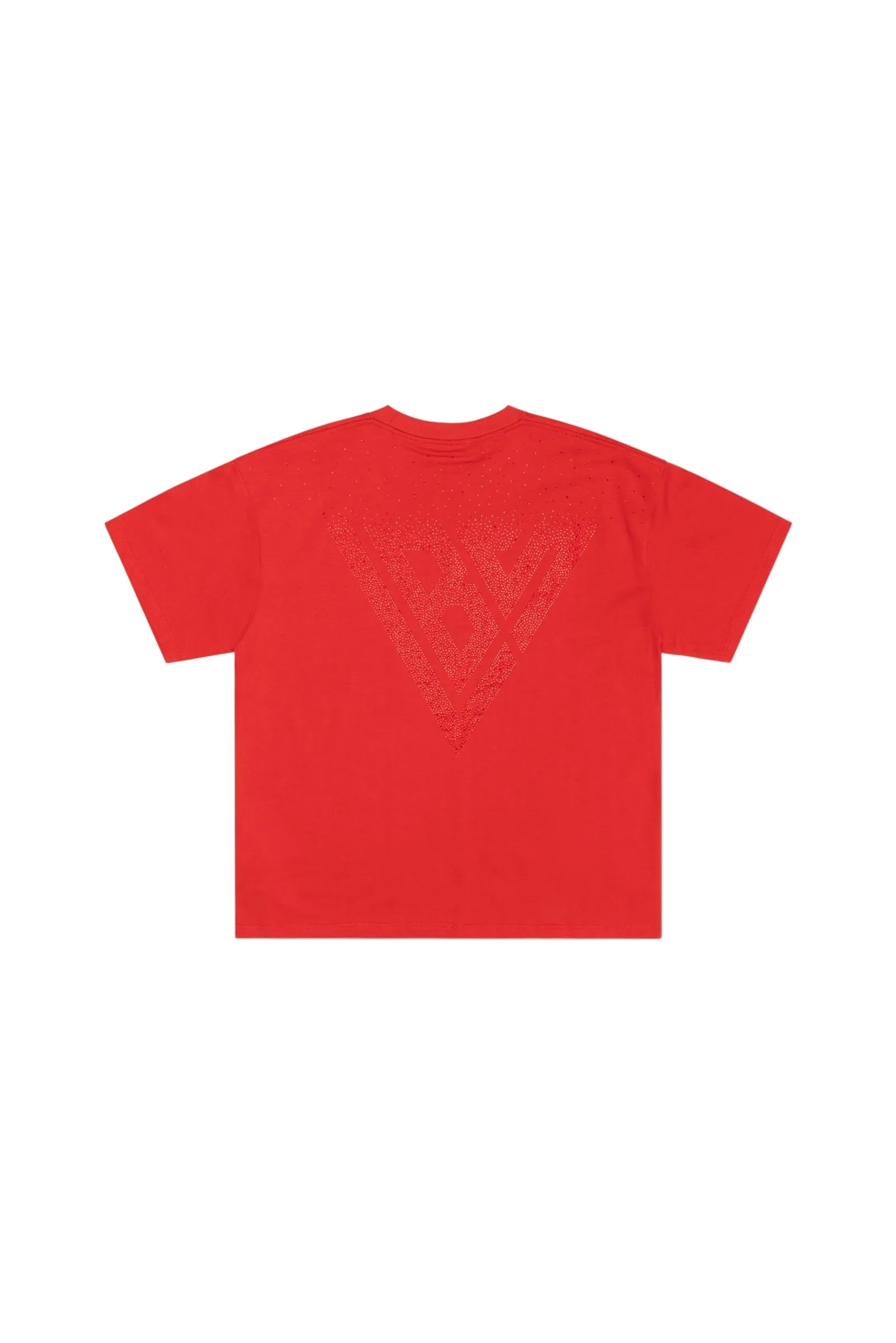 Back View of the Valabasas Kids “TEMPTATION” Tee in Red