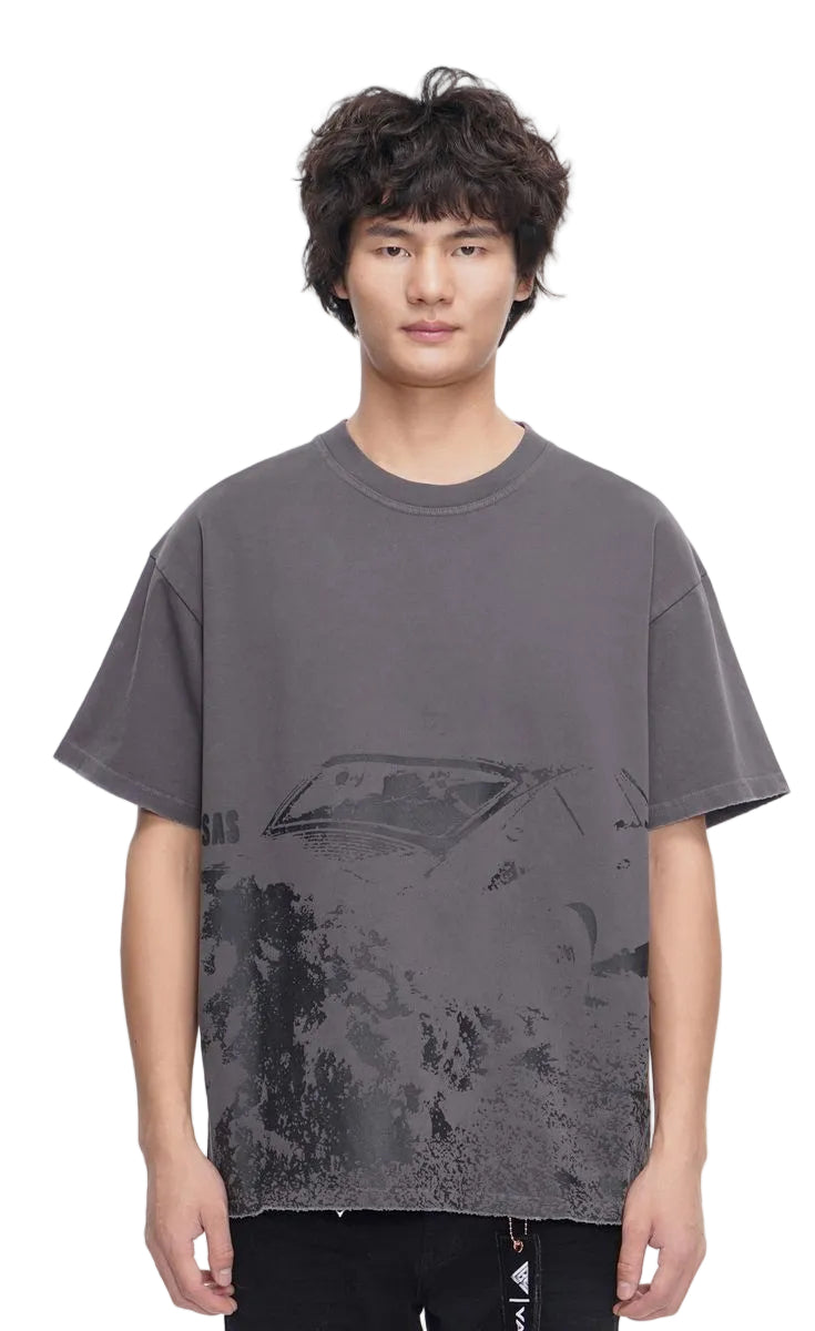 Front View of the "VICTIM" TEE By Valabasas