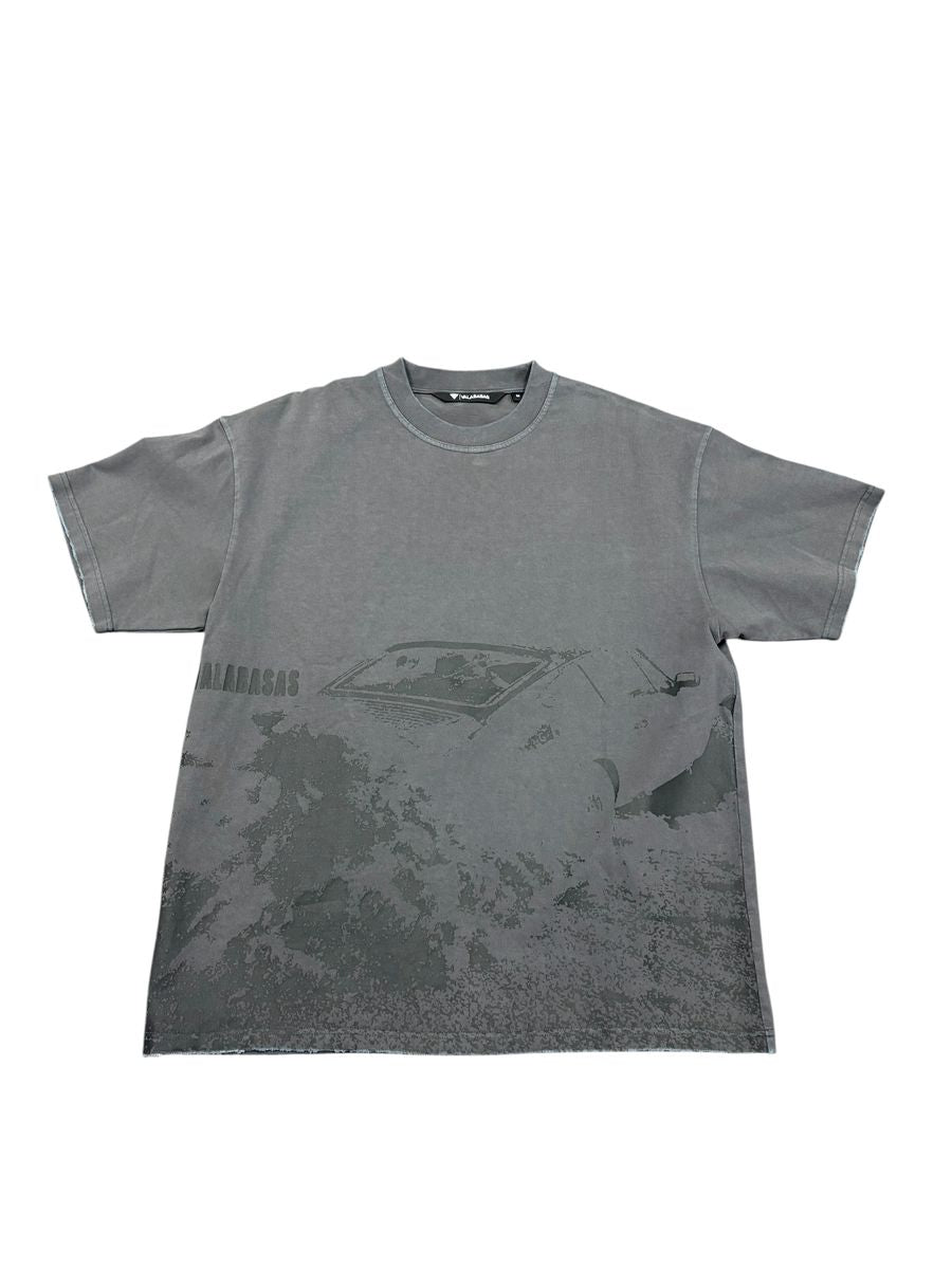 Front View of the "VICTIM" TEE By Valabasas