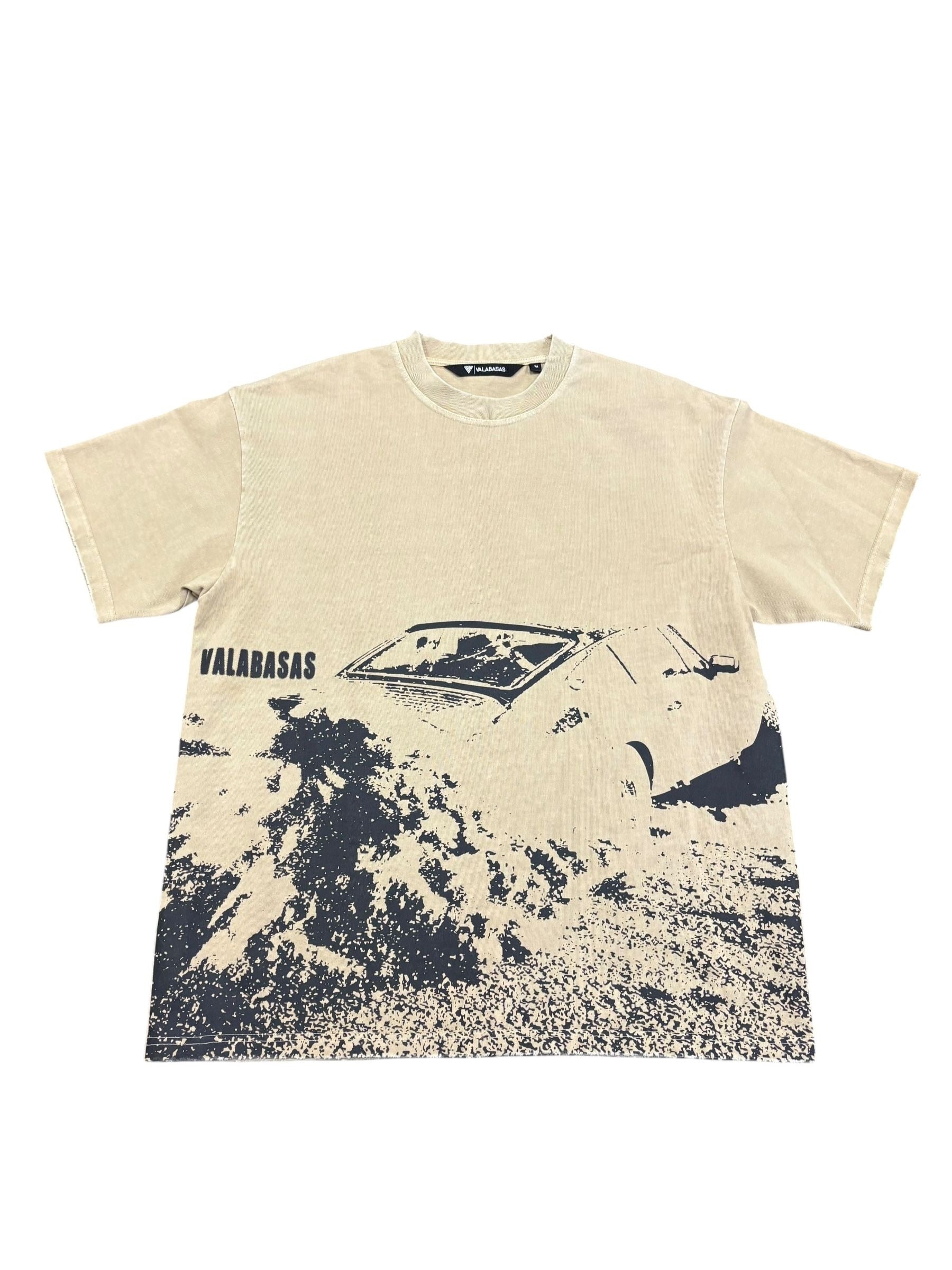 Front View of the "VICTIM" TEE By Valabasas