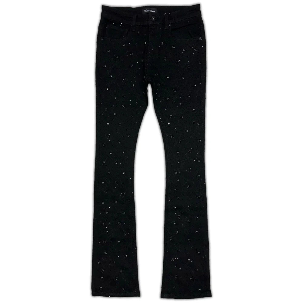 Embellished Stack Denim