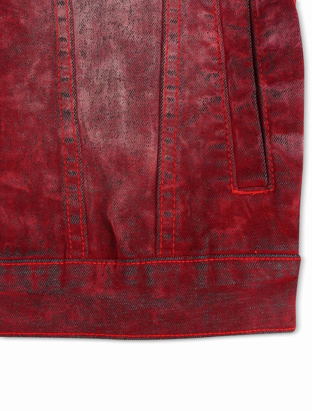 Vicious VELVET COATED DENIM JACKET